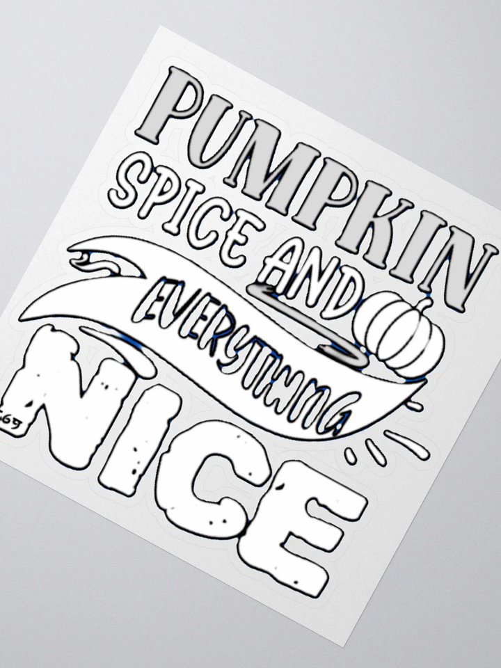 PUMPKIN SPICE AND EVERYTHING NICE product image (6)