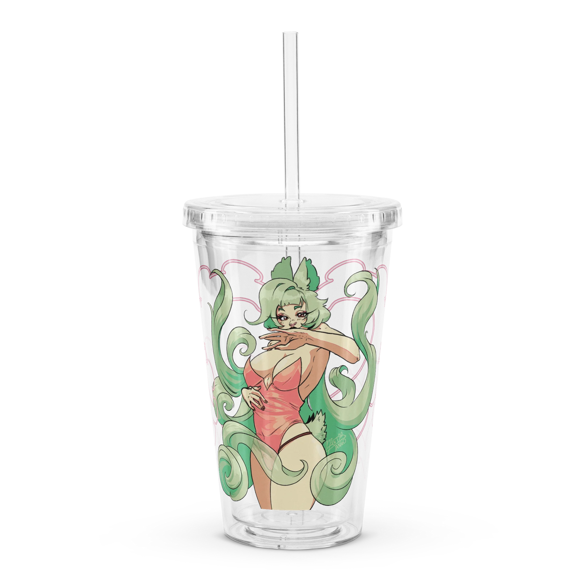 Cthulu Mint Clear Sippy Cup product image (1)