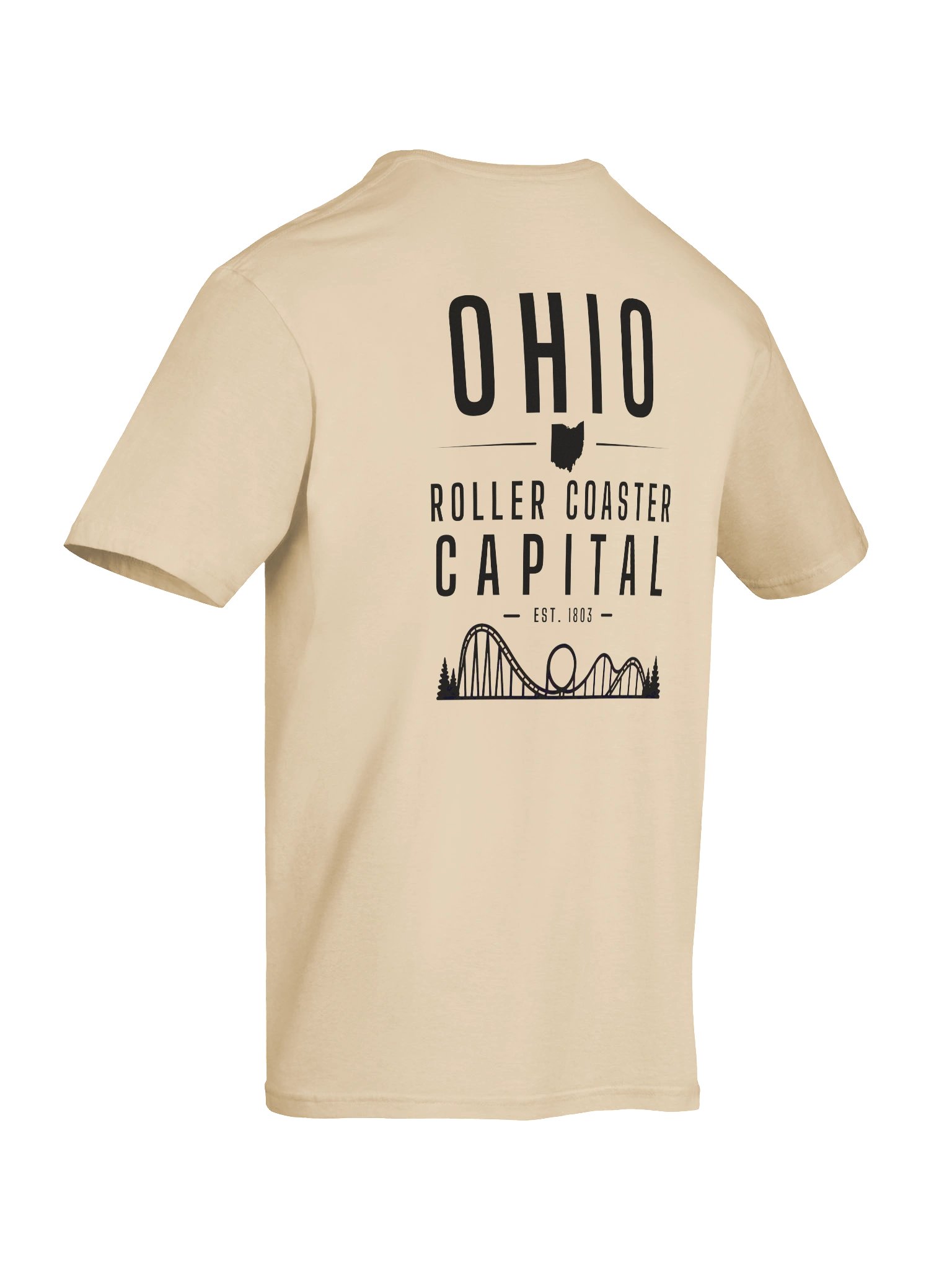 Ohio Roller Coaster Capital T-Shirt product image (194)