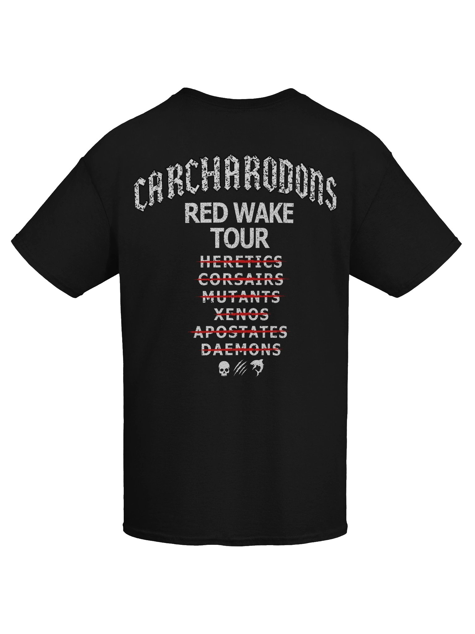 RED WAKE TOUR DELUXE T-SHIRT product image (4)