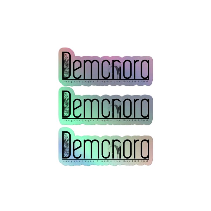 Demonora Holographic Logo Sticker product image (2)