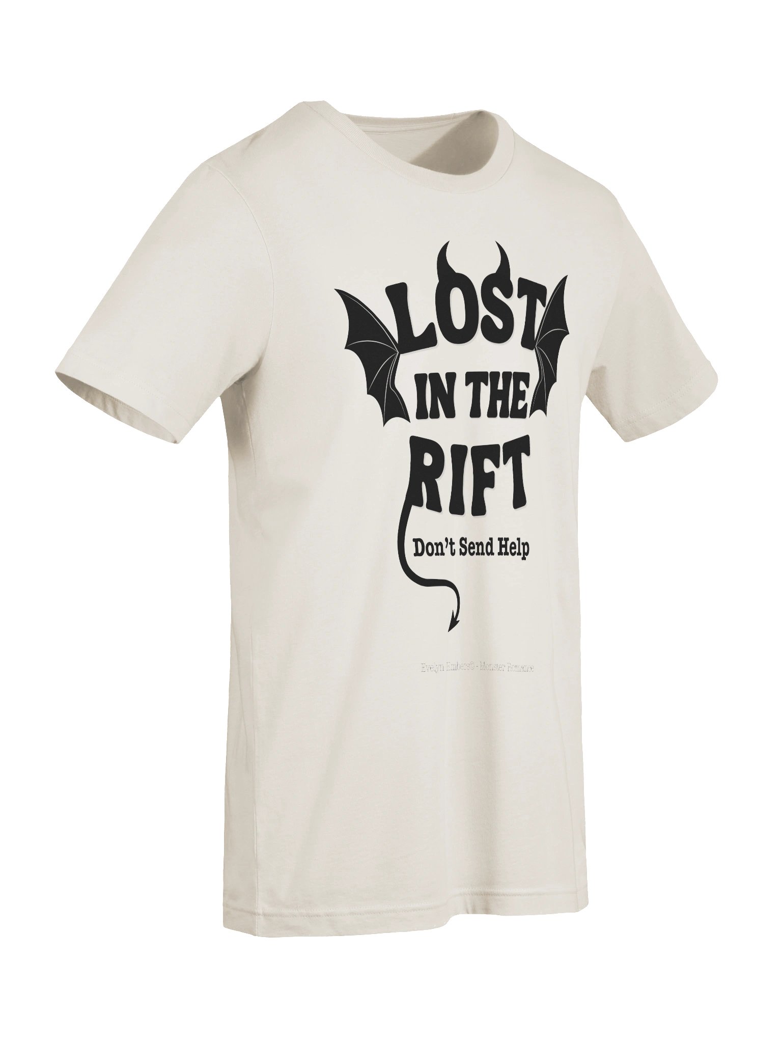 "Lost in the Rift" Bella+Canvas T-Shirt - black text on light colors product image (9)