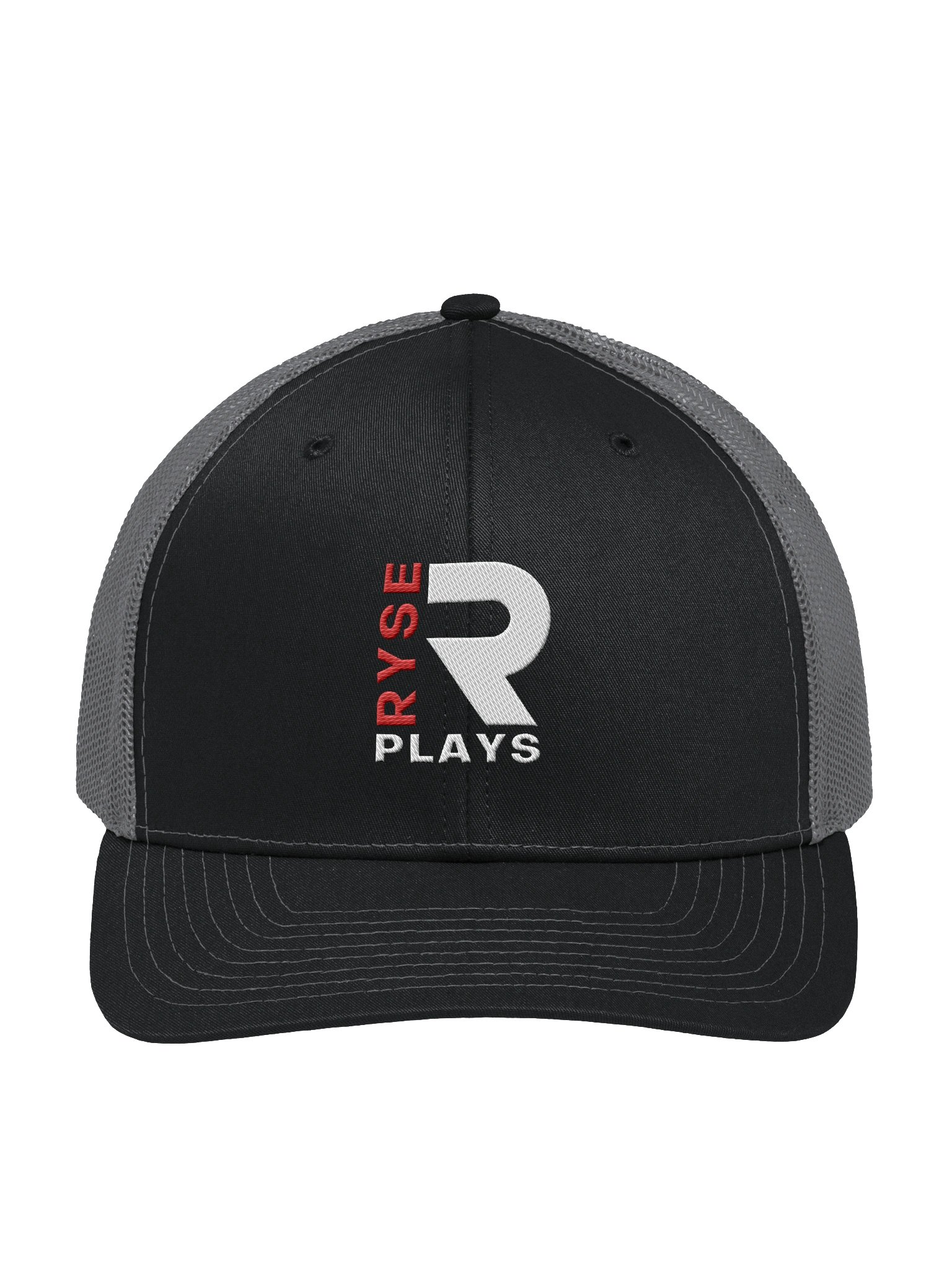 Ryse Plays Trucker Cap (white & red logo) product image (1)