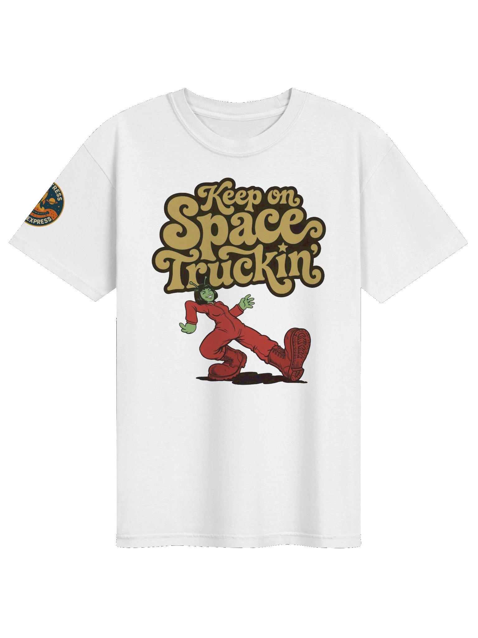 Keep on Space Truckin' T-shirt product image (2)