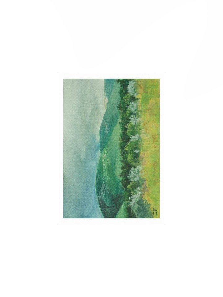 Stormy Hills - Art Print product image (2)