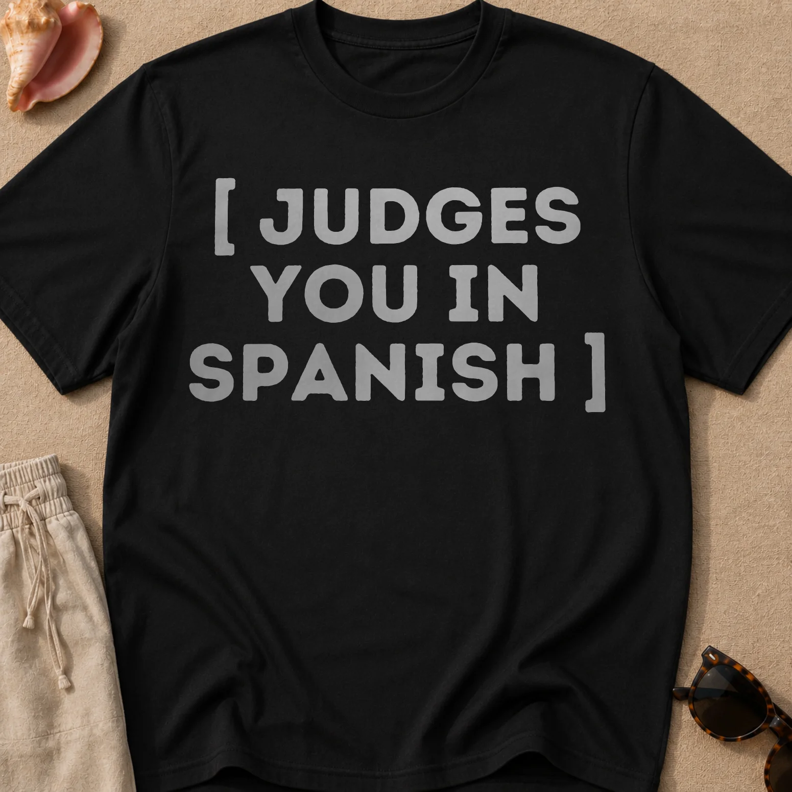 Judges You in Spanish Camiseta Unisex product image (1)