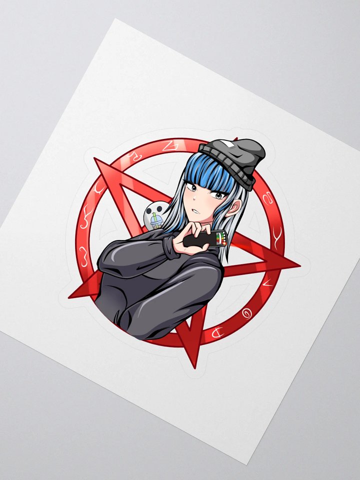 Ghost Investigator Wolfie Kiss Cut Stickers product image (2)