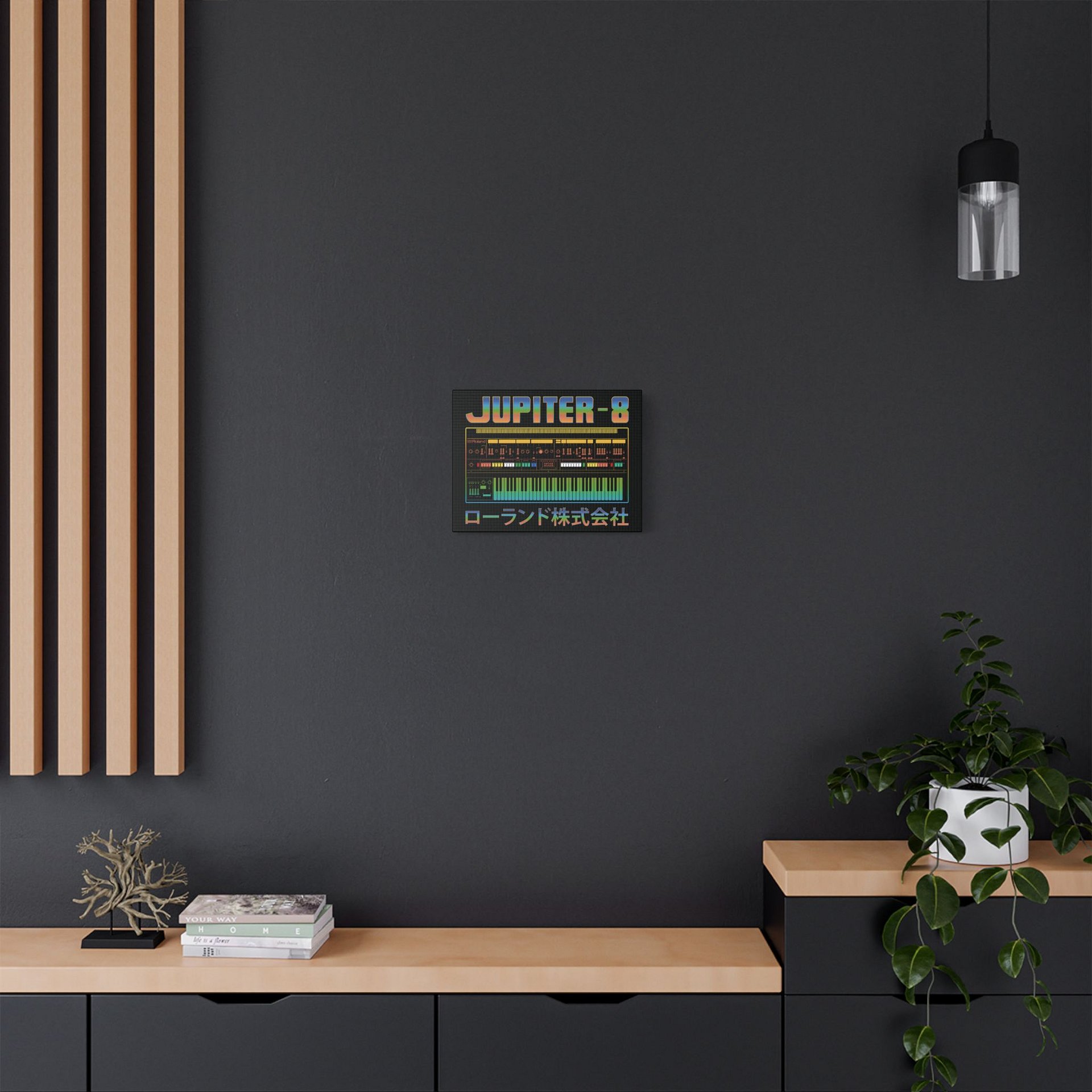 Jupiter 8 Canvas Wall Art - Roland JP-8 (Vintage Analog Synthesizer) product image (19)
