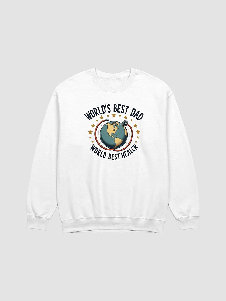 World's Best Dad Healer Crewneck Sweatshirt product image (9)