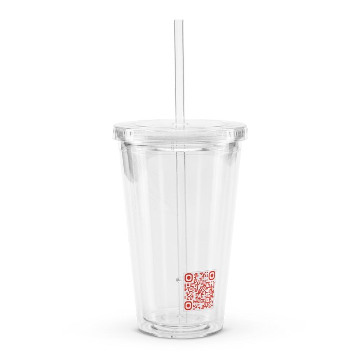 QR Code Red 16 oz Double Wall Tumbler product image (2)