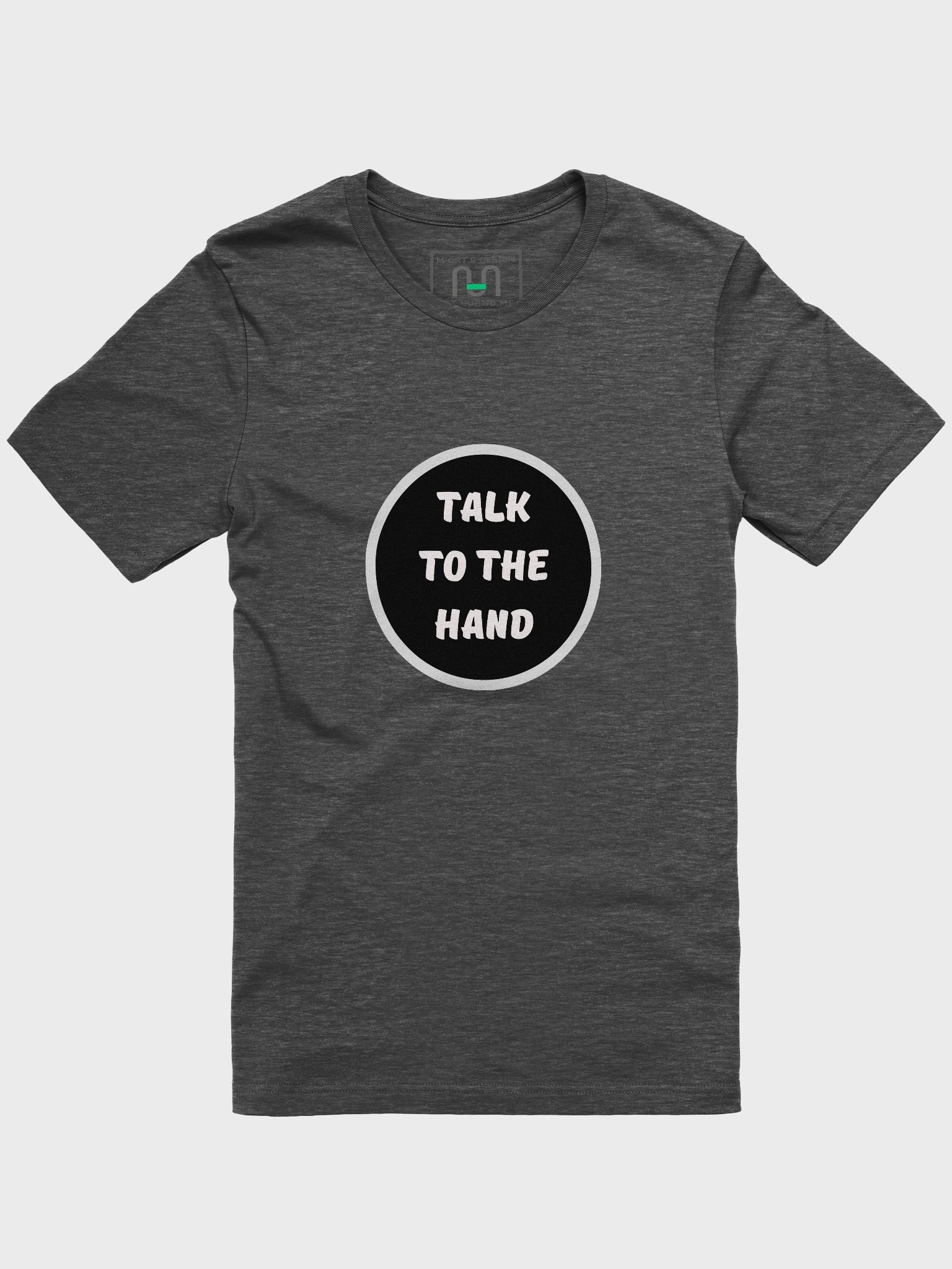 Empowerment 'HAND' Circle Graphic Tee - BW product image (1)