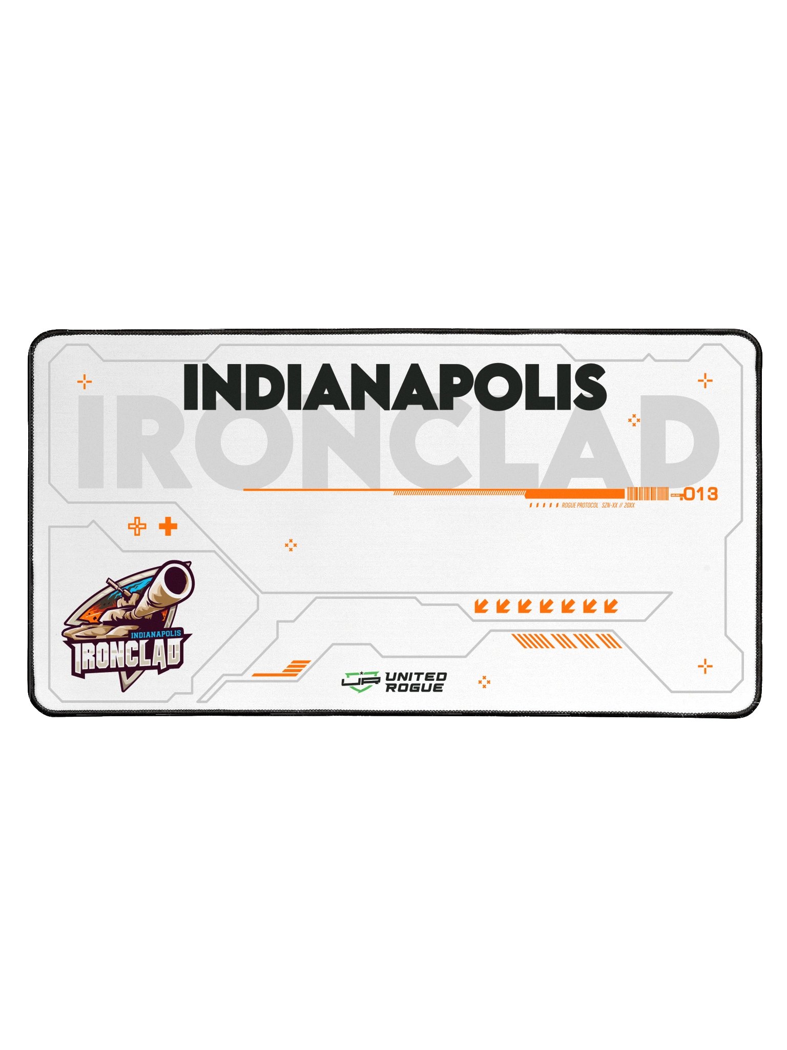 Indianapolis Ironclad White Desk Mat product image (1)