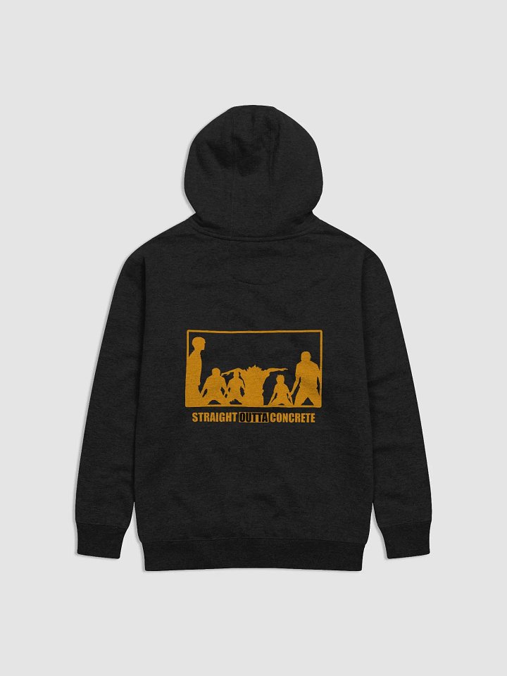 Karasuno 'SOC' Black Hoodie - Back product image (1)