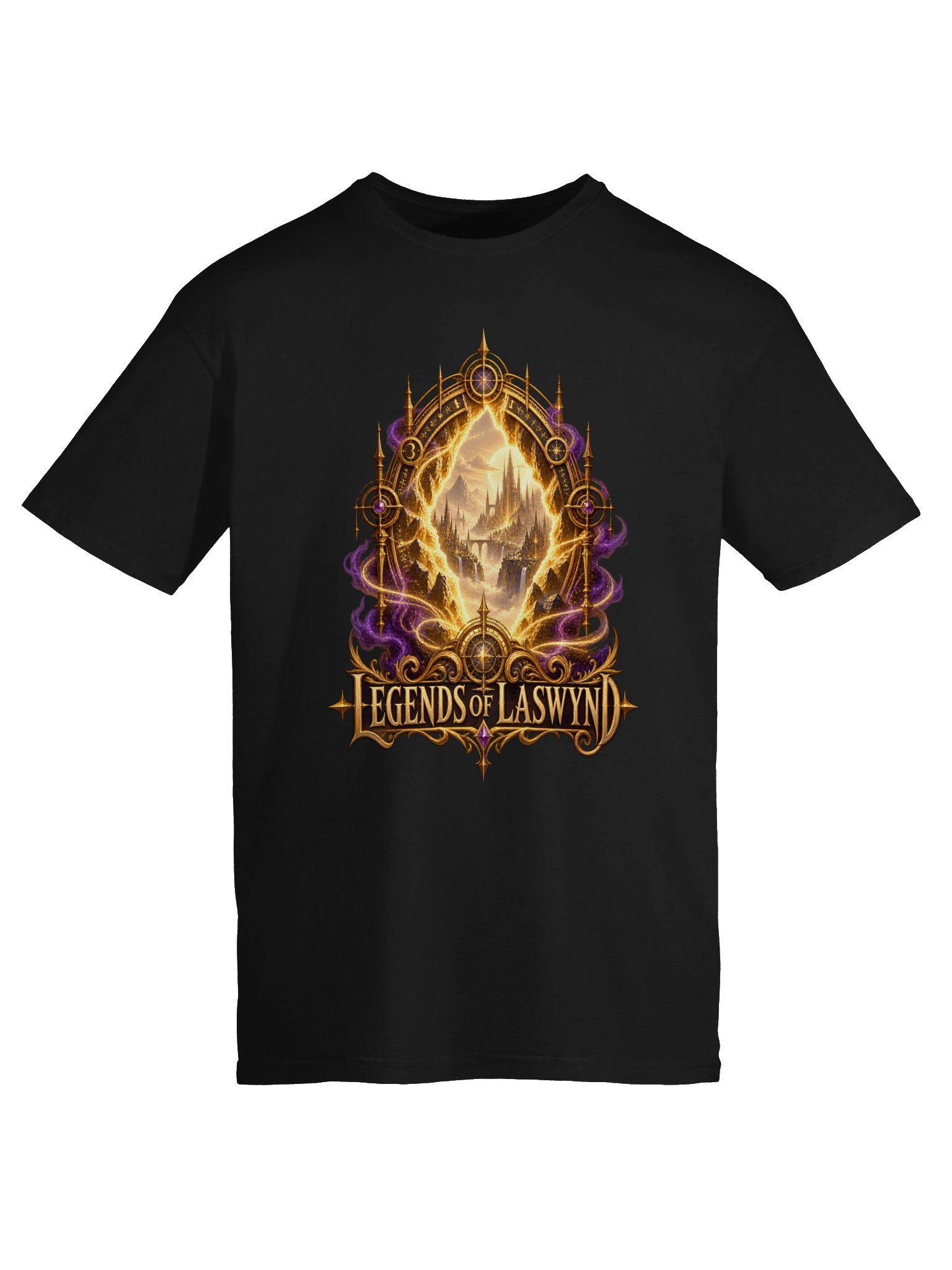 Legends of Laswynd — Golden Rift T-Shirt product image (5)
