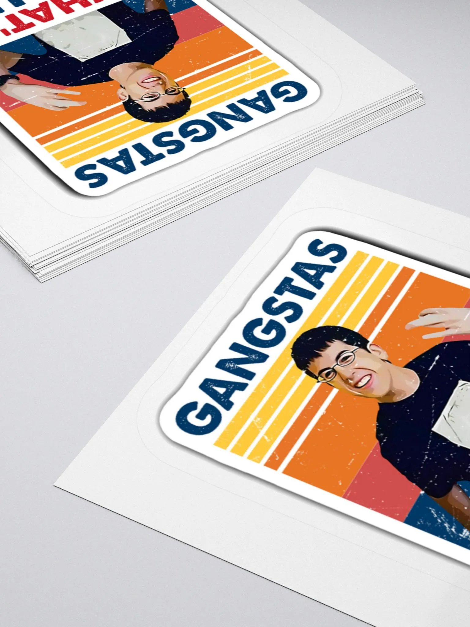 SuperbadMcLovin Gangstas Slap Sticker product image (4)