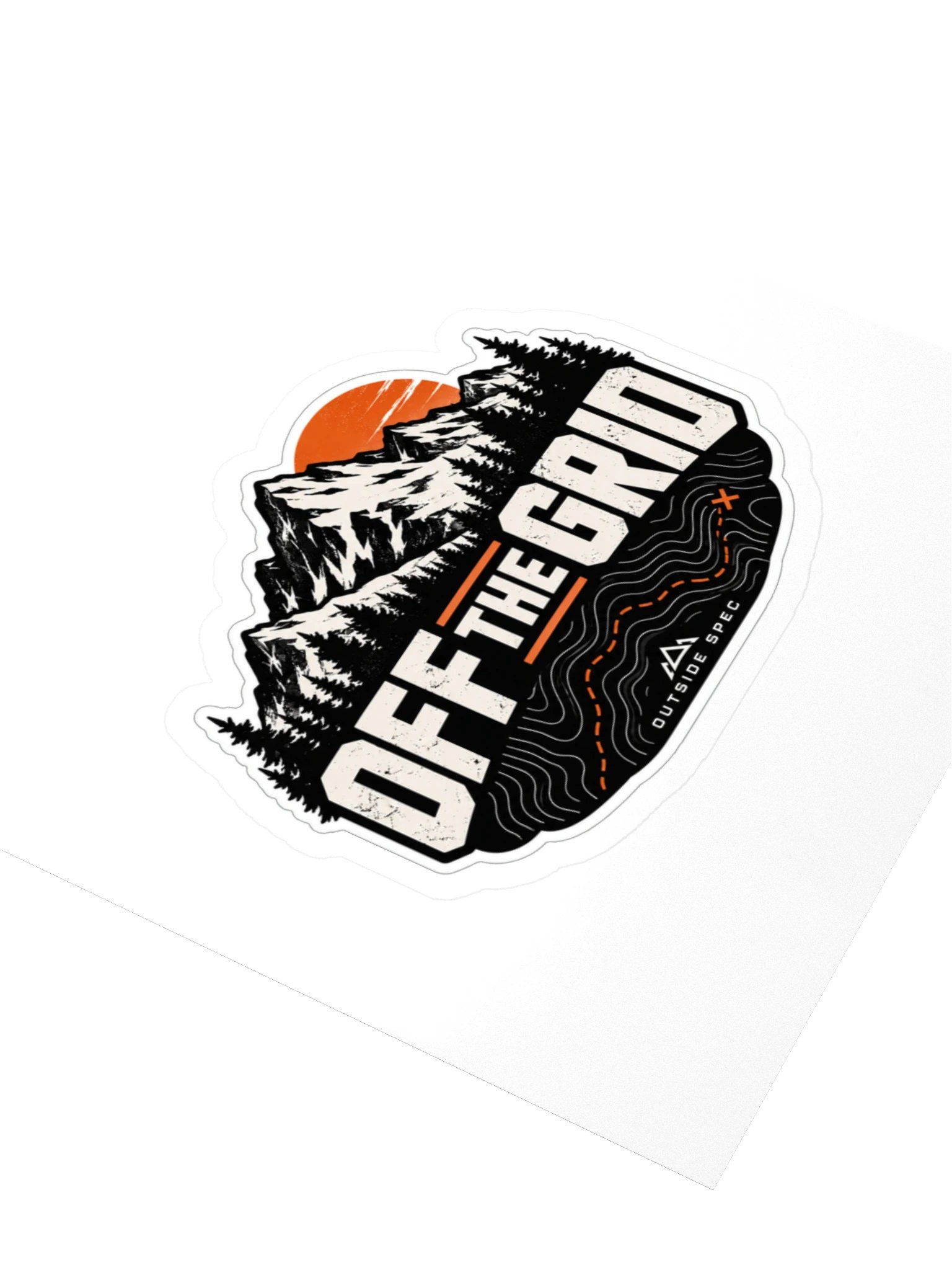 Outside Spec Kiss Cut Sticker product image (3)