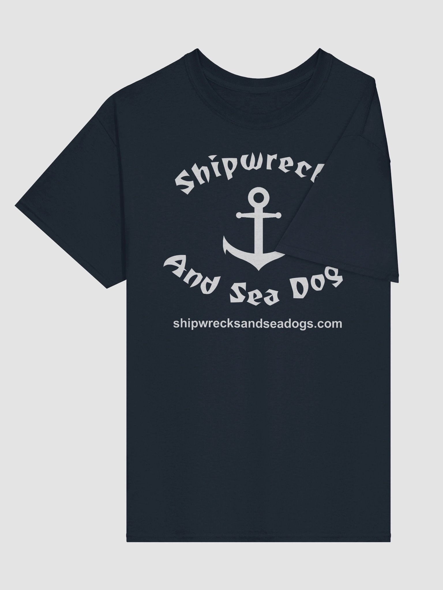 Shipwrecks and Sea Dogs Reverse Logo T-Shirt product image (27)