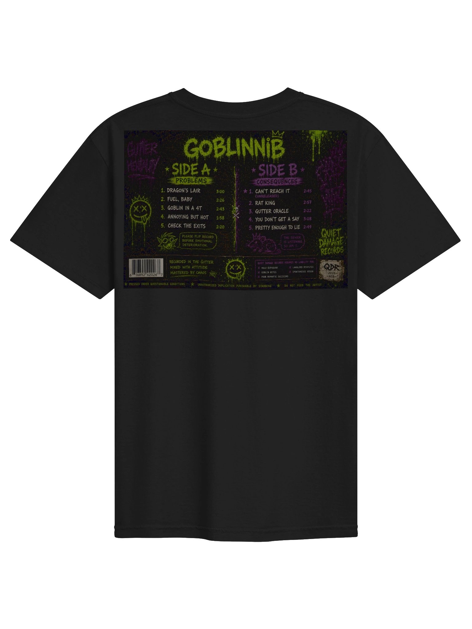 Quiet Damage Tour Tee product image (2)