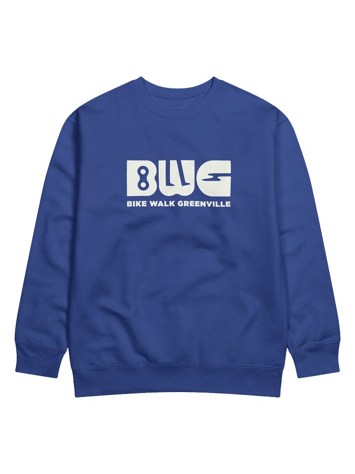 BWG cream logo crewneck sweatshirt product image (2)