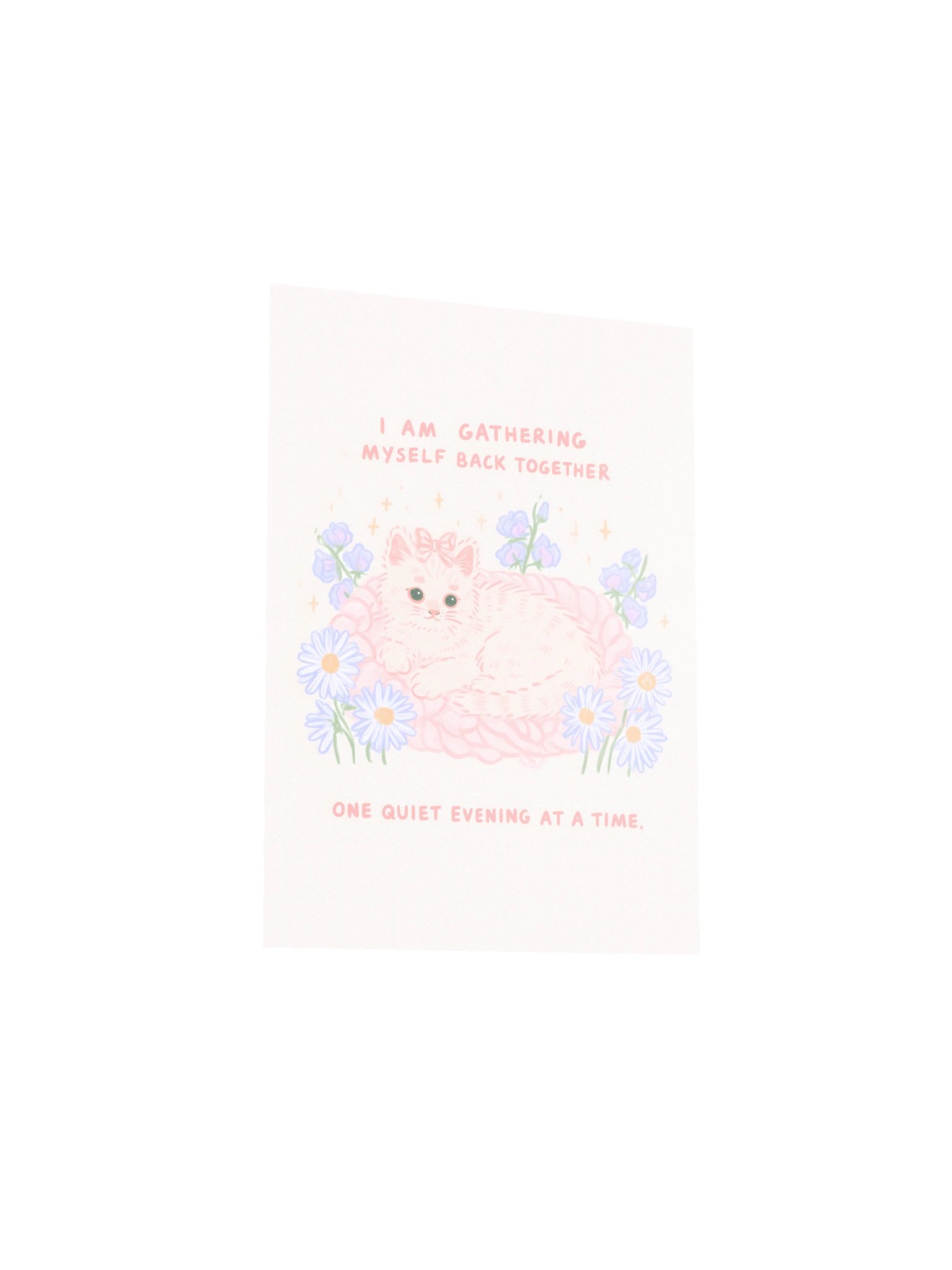 Gathering Myself Back Together Cat Poster product image (25)