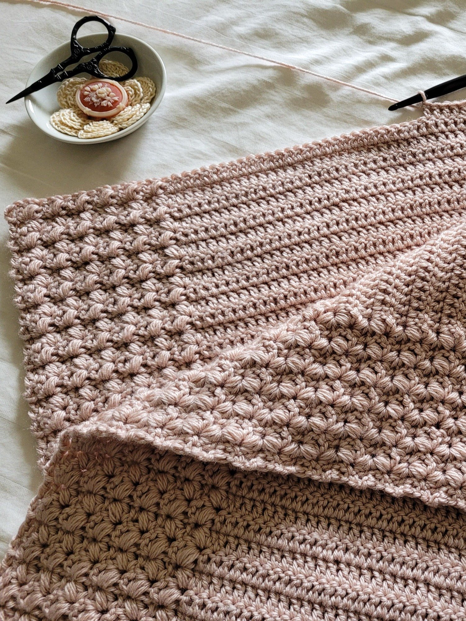 My Little Nest Blanket Crochet Pattern product image (7)