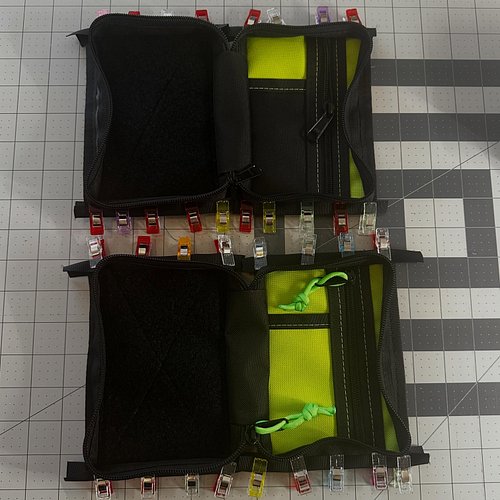 New #GhostCase build almost done. #locksport #lockpicking #sewing #makersgonnamake 

Lime green and black

Velcro backing