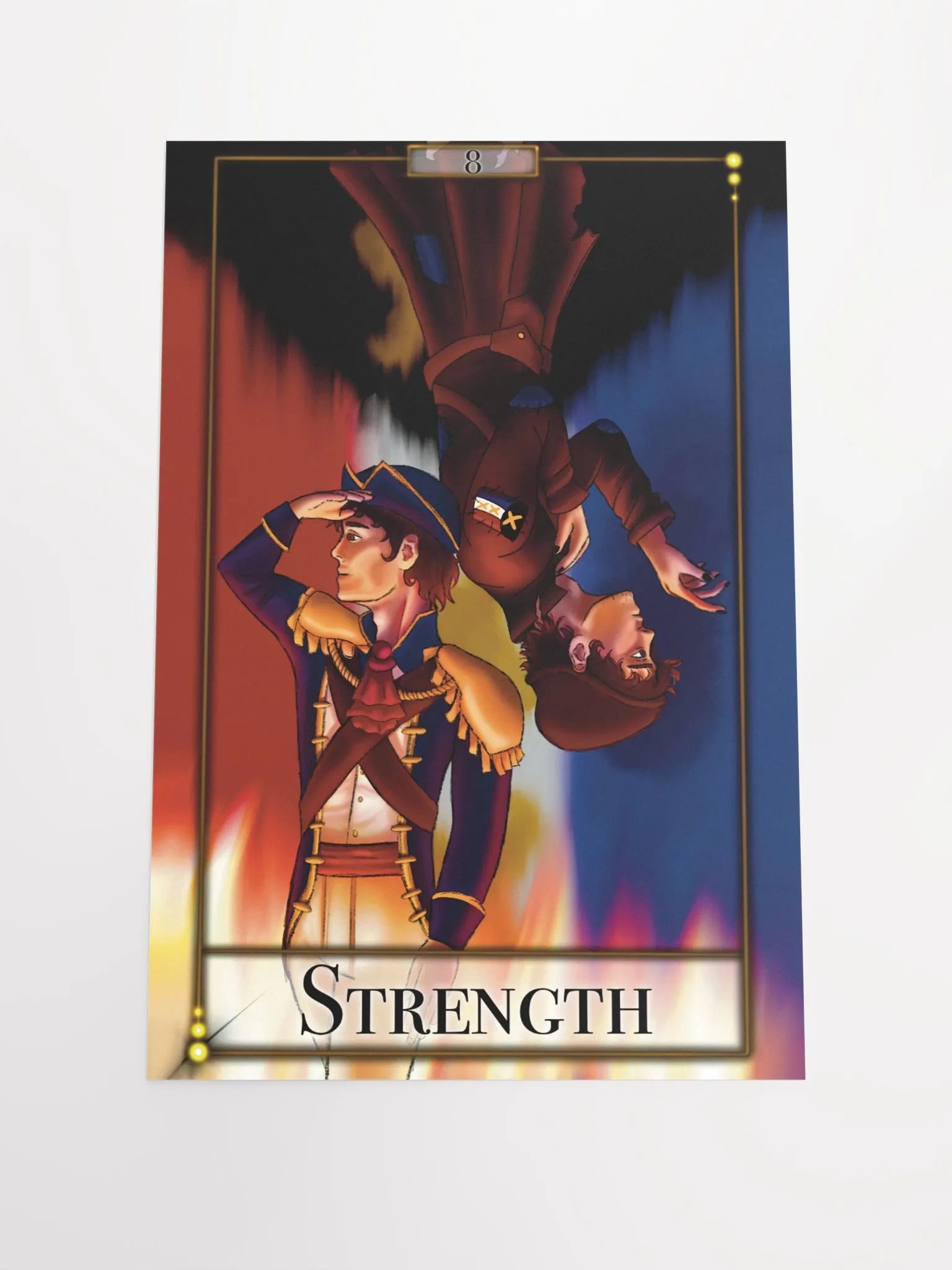 Strength Tarot Card Poster product image (1)