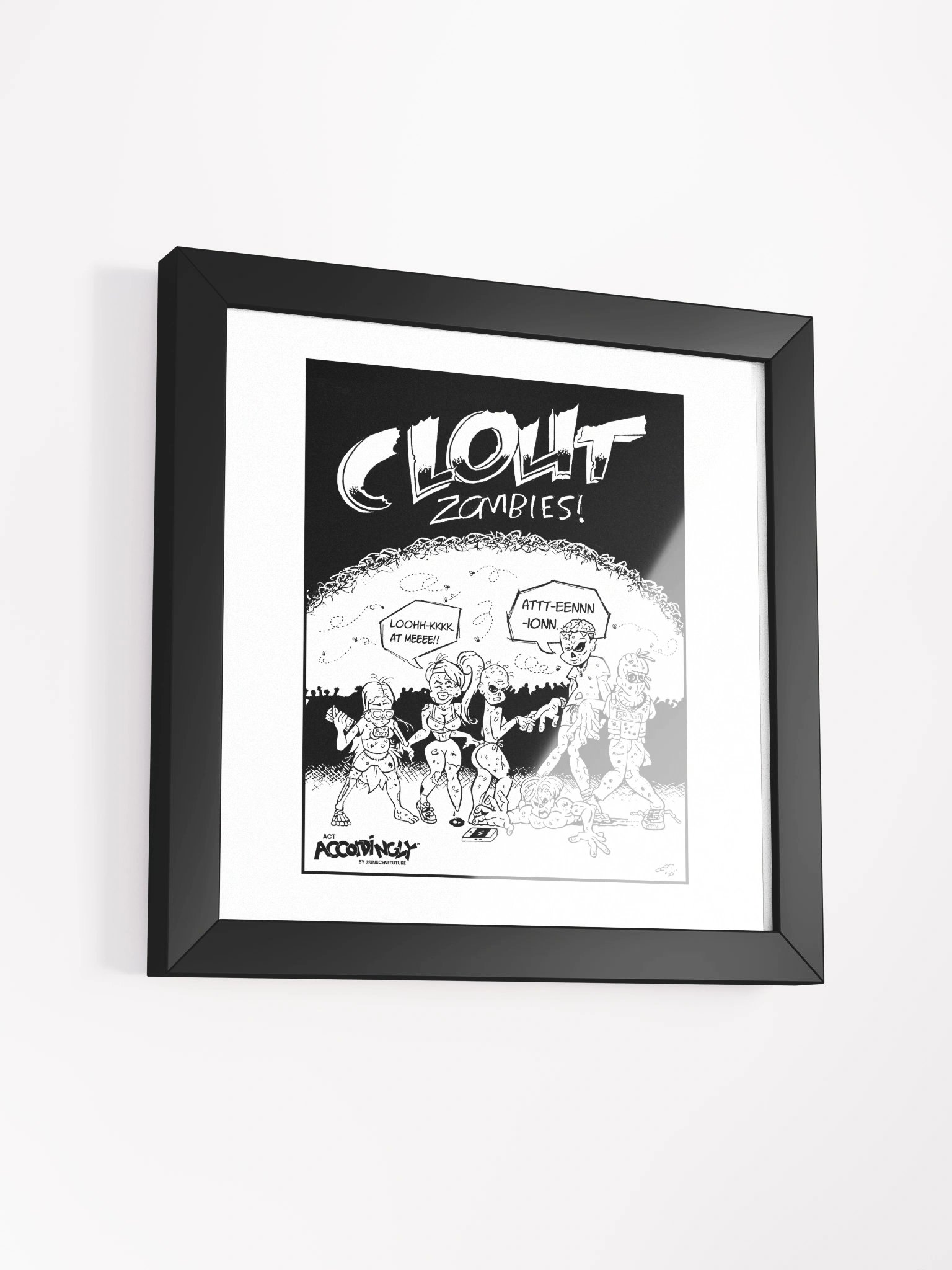 Clout Zombies 🧟 - Framed product image (3)