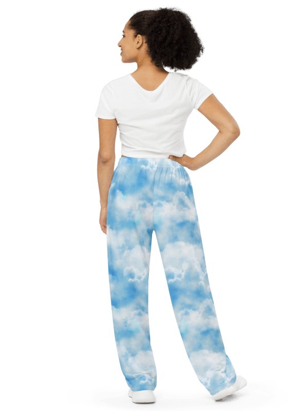 Clouds Unisex Wide-Leg Pants product image (2)