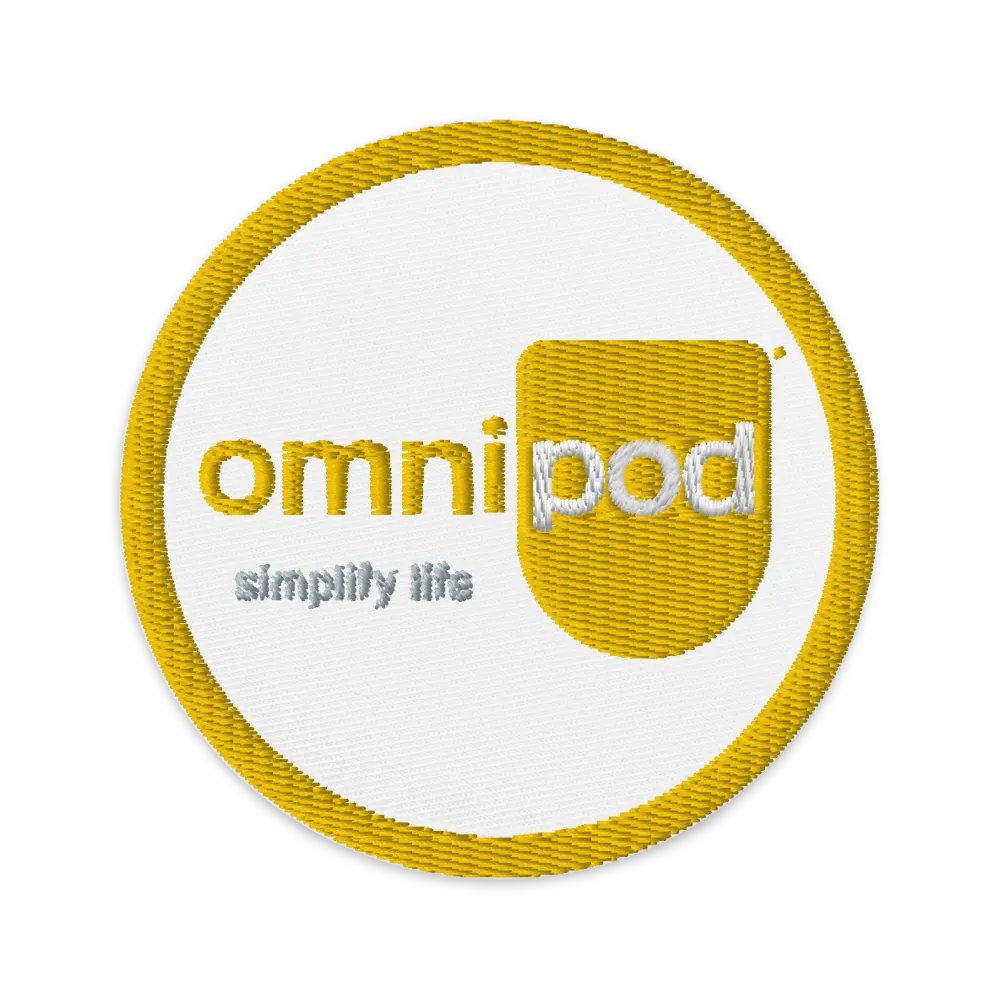Omnipod Shield Embroidered Patch product image (1)