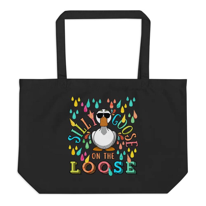 Silly Goose on the Loose Tote Bag product image (1)