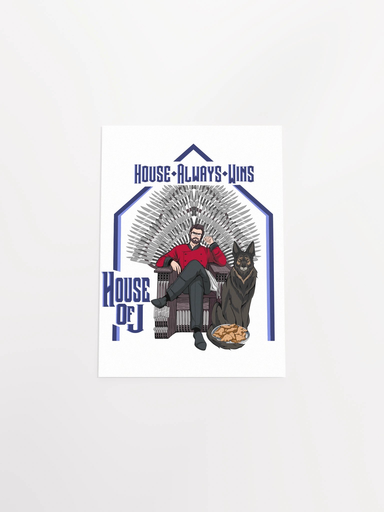 "House Always Wins" Poster (Light) product image (21)