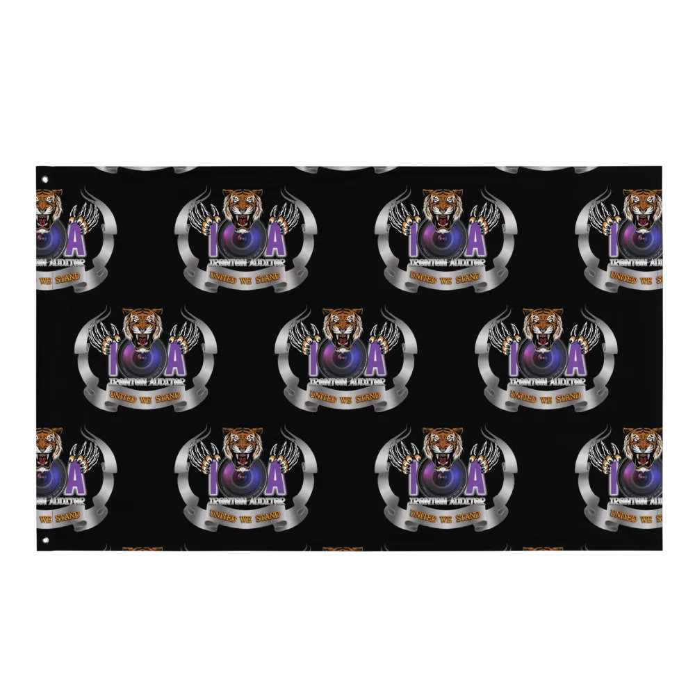 Black Ironton Auditor Flag product image (1)