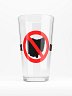 Fuck ohio Pint glass