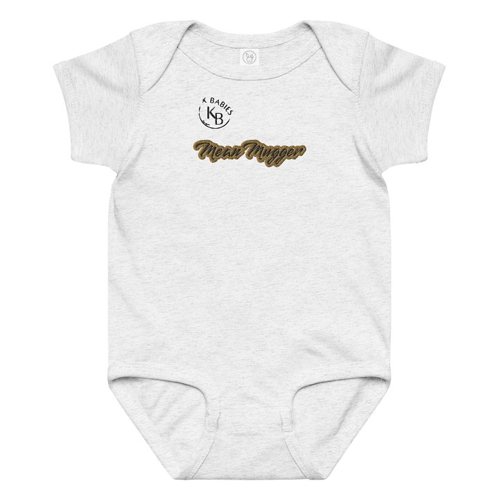 Mean Mugger Baby Jersey Bodysuit product image (6)