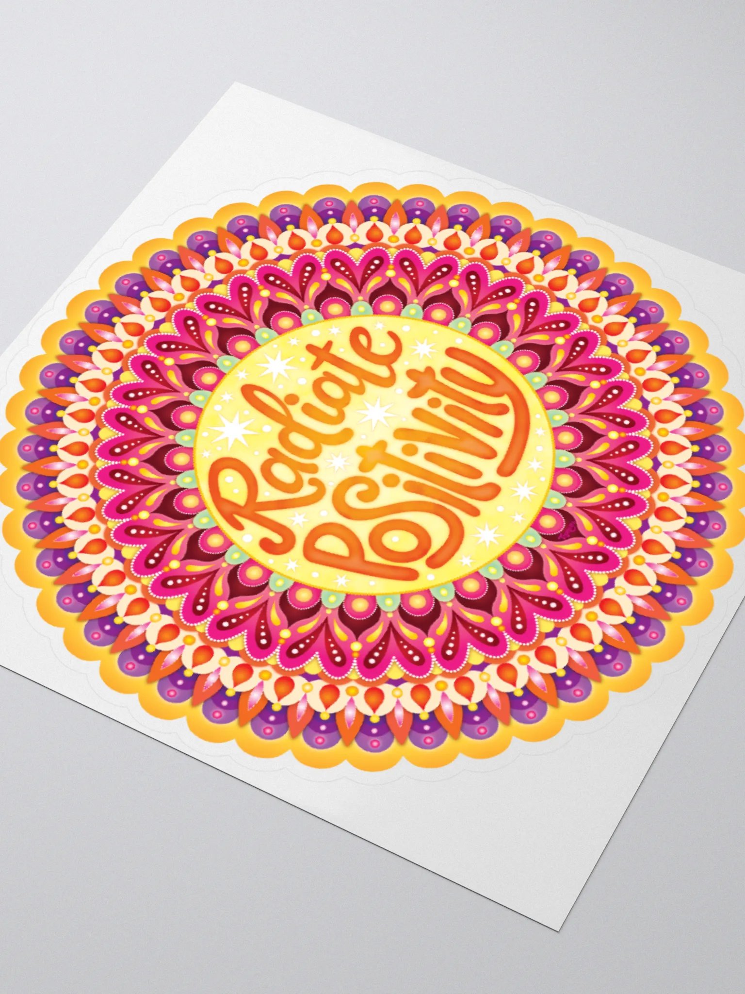 Radiate Positivity Sticker product image (2)