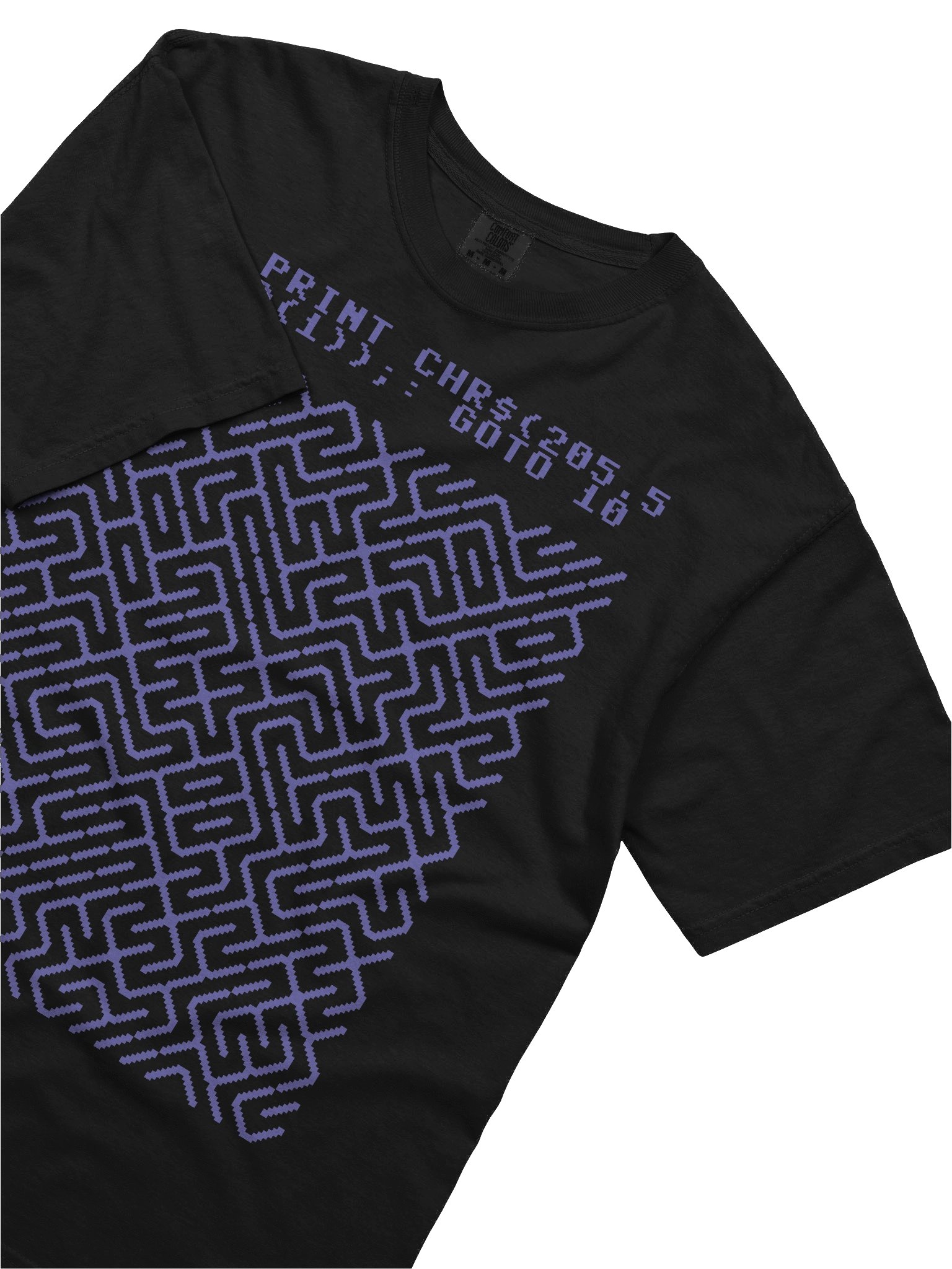 10 PRINT Commodore 64 Shirt product image (3)