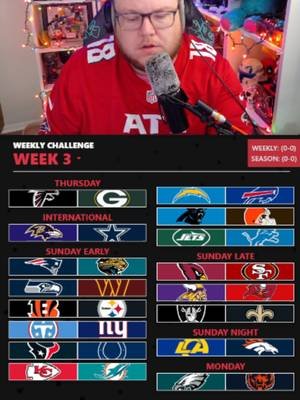 Week 3 NFL Picks #nfl