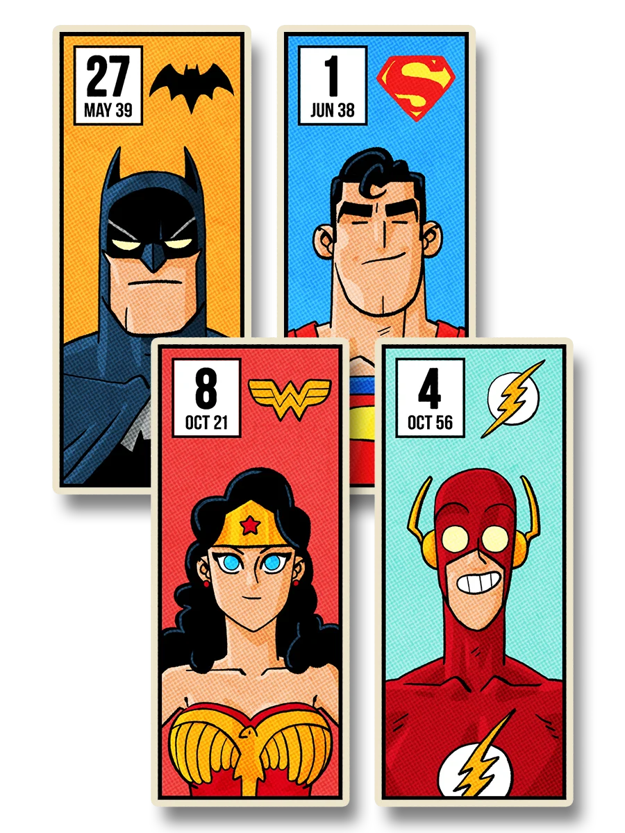 DC Heroes Sticker Pack product image (1)