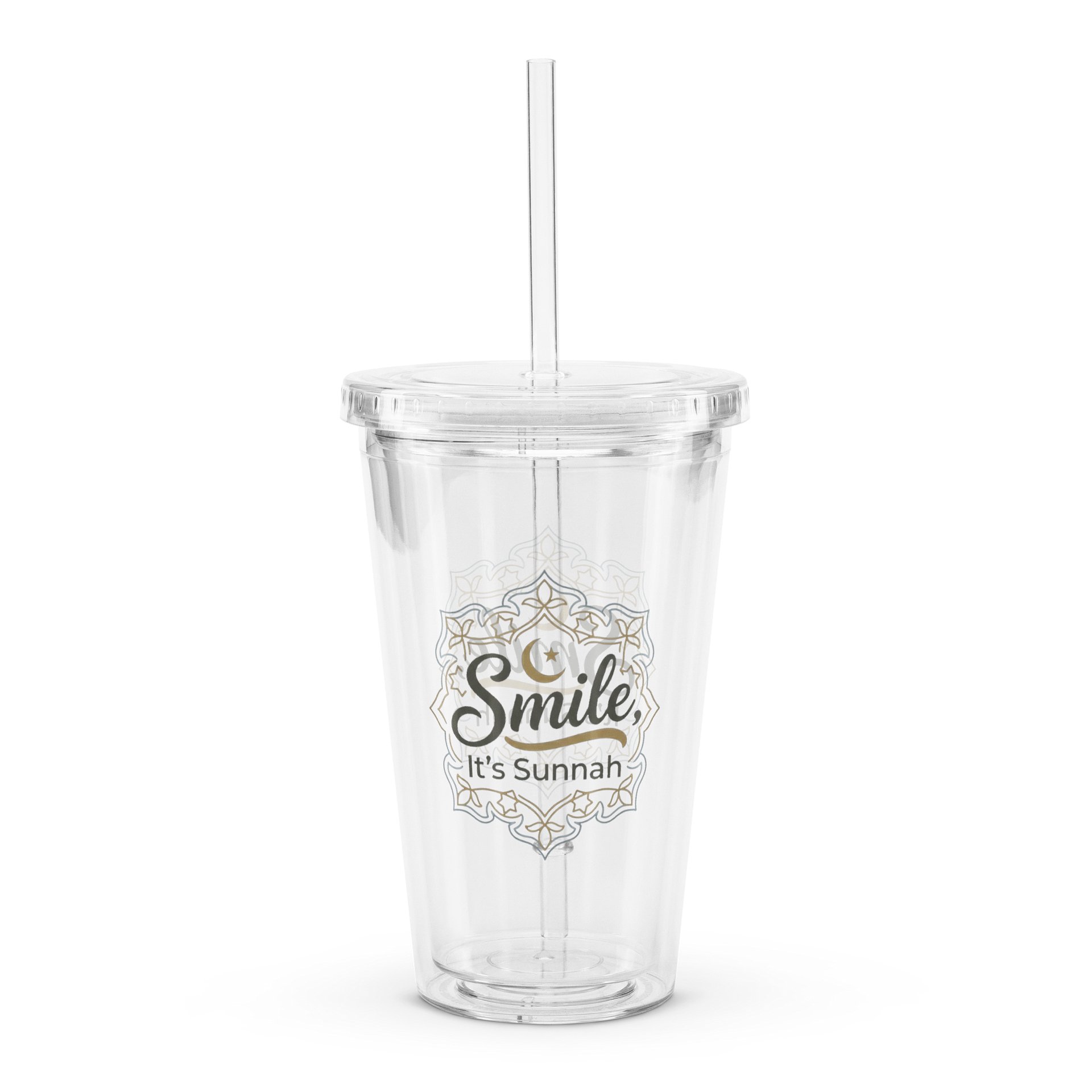 Smile it's Sunnah - Double Wall Clear Tumbler product image (4)