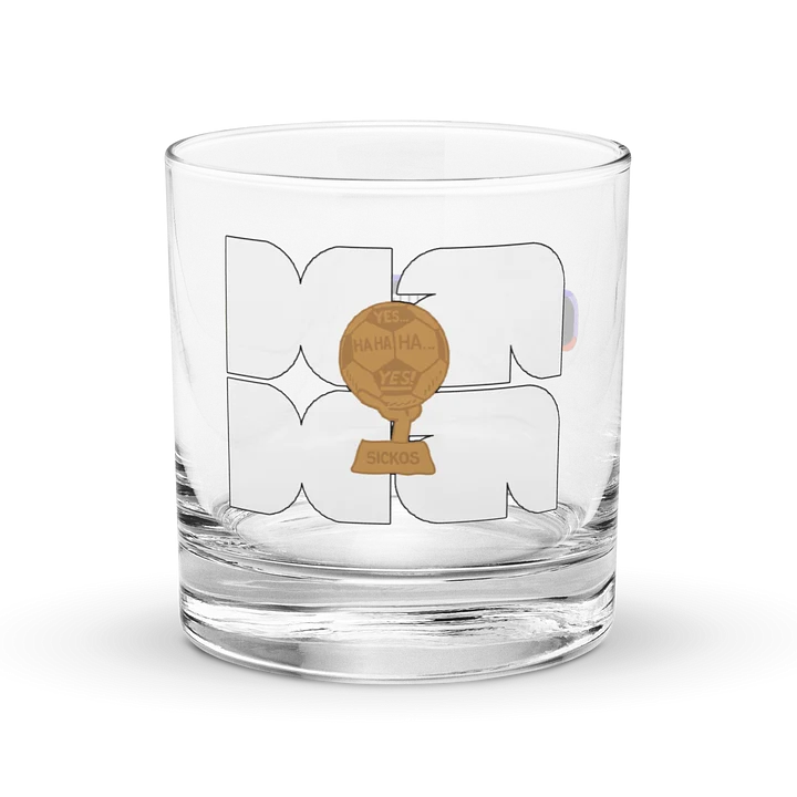 Sickos World Cup Pausa de Hidratacion Rocks Glass product image (2)