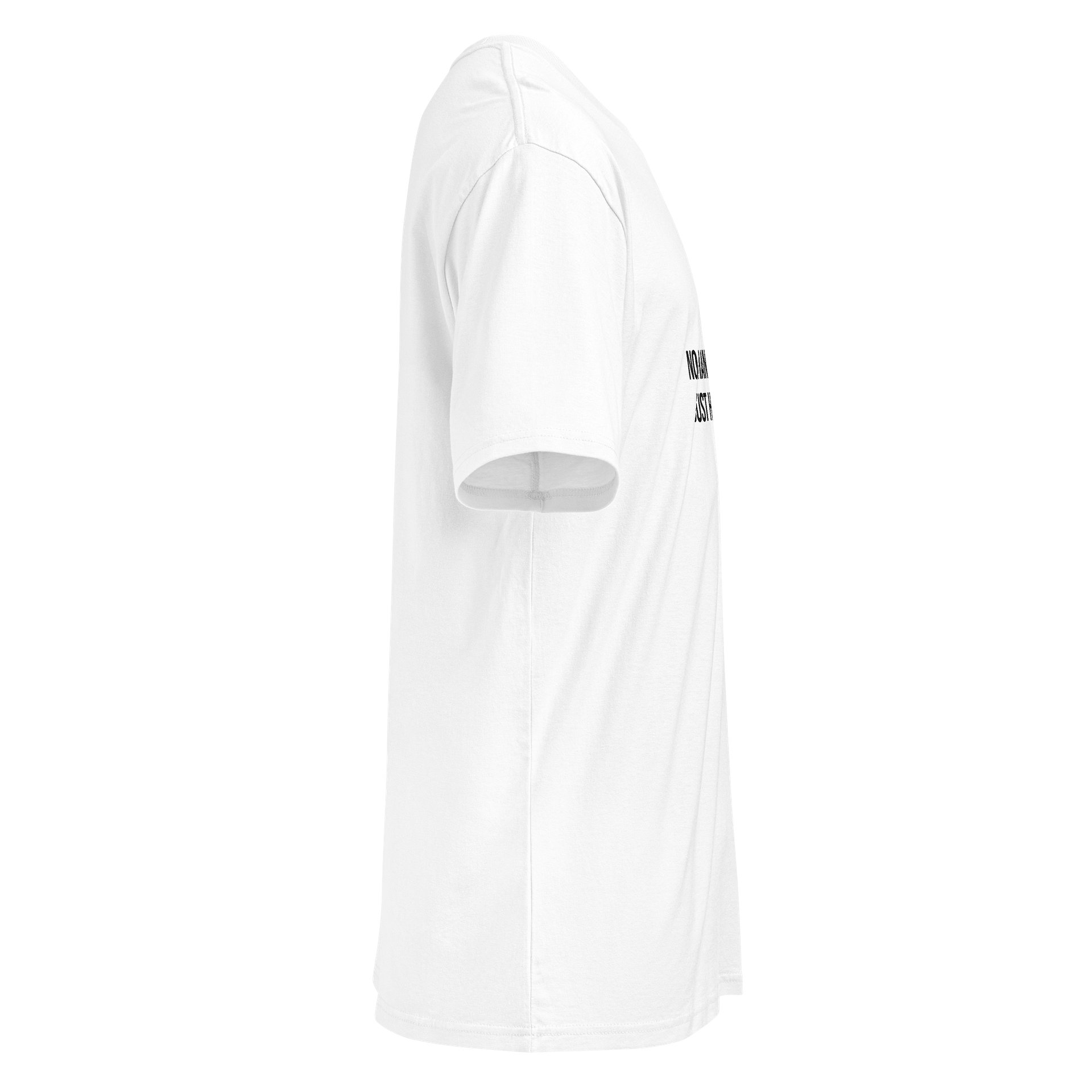 NO HANDOUTS. JUST HUSTLE. (White Tee Edition) product image (3)