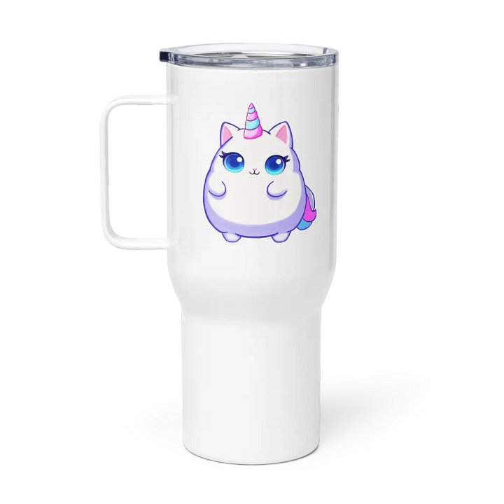 Unicorn Kitty Travel Mug With Handle product image (1)