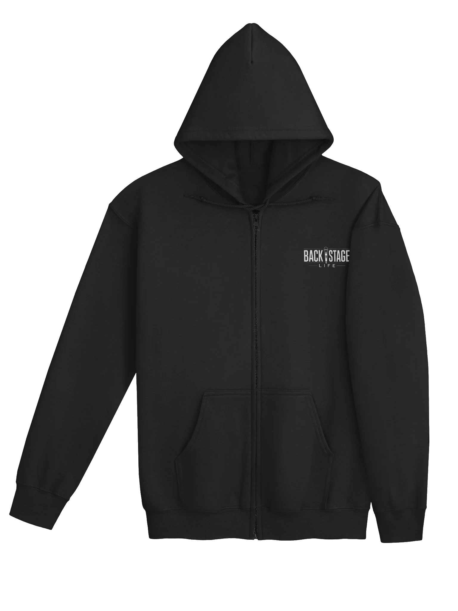 The Backstage Life Signature Zip Hoodie – The Road Starts Here product image (4)