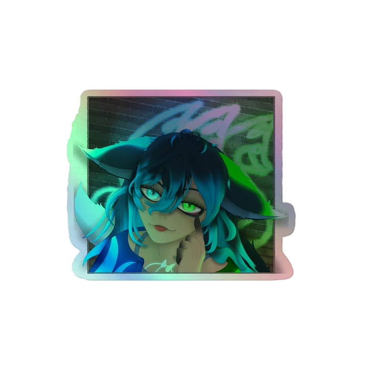 Blep Boke - Holographic Sticker product image (2)