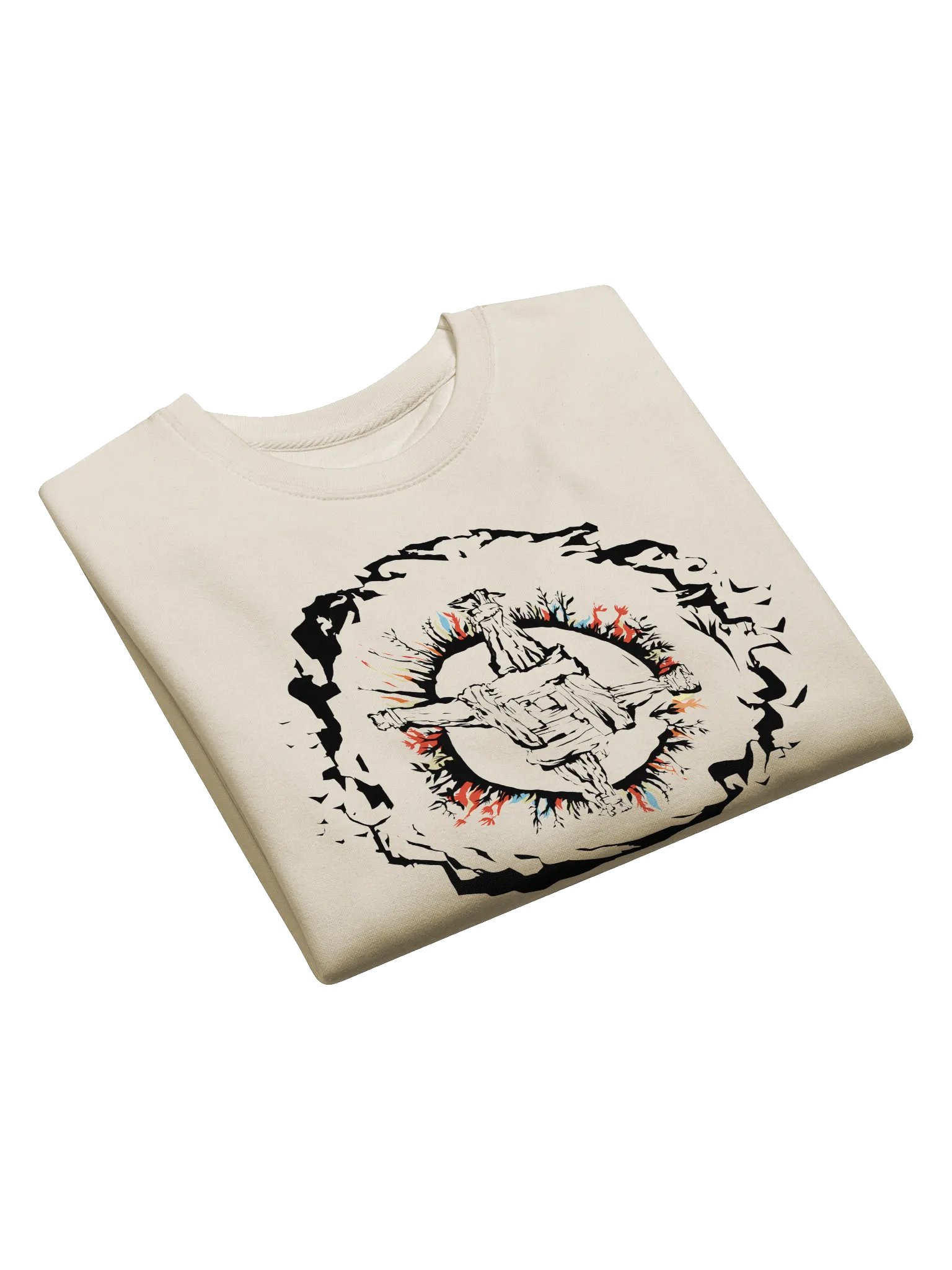Brigid Cotton Heritage Premium Sweatshirt (Front Patch) product image (5)
