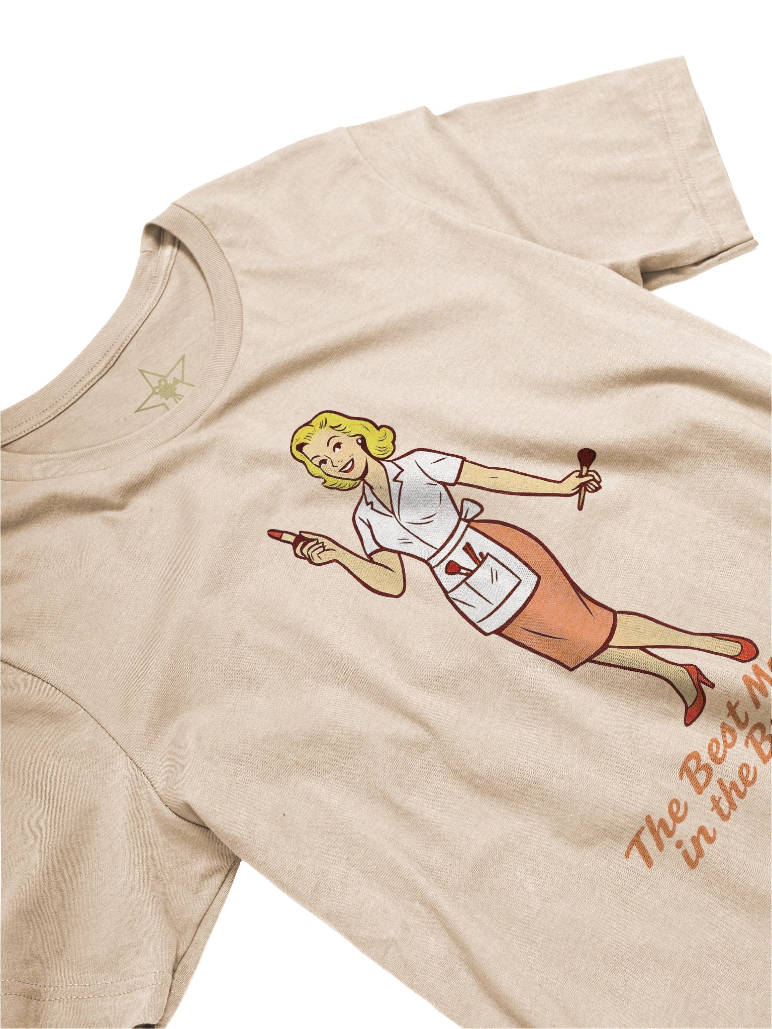 Makeup Artist Pin-up Girl 1940's Retro Concert Tee Fit Unisex T-Shirt product image (39)