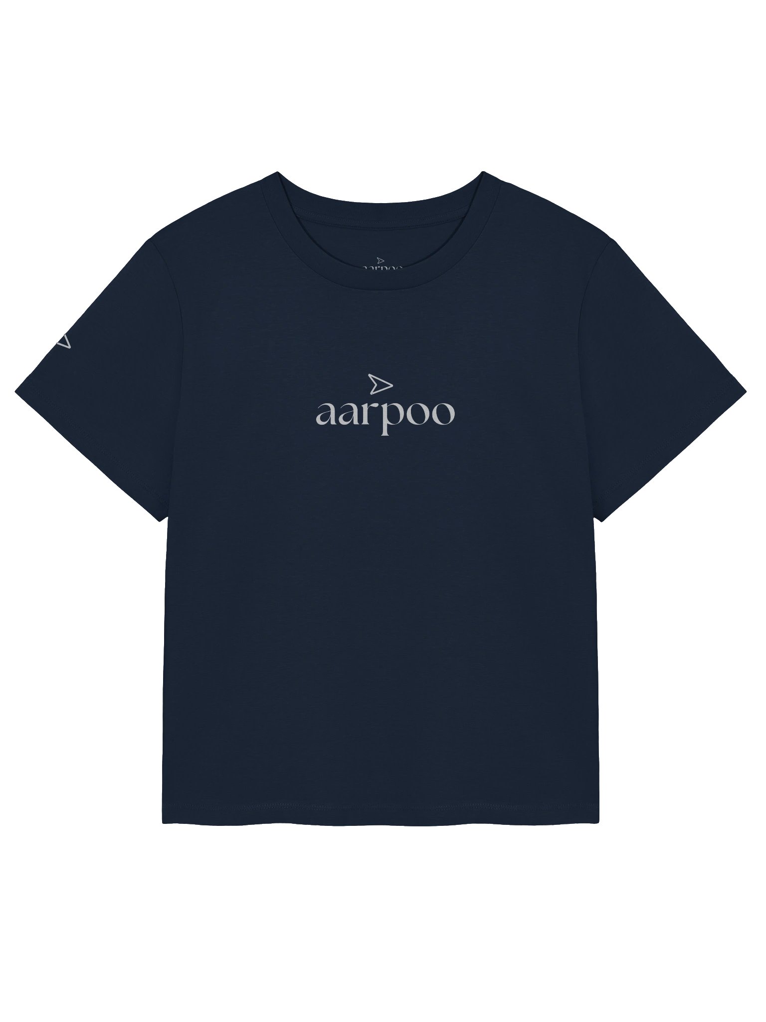 Aarpoo Girl Power Women's Organic Ribbed Neck T-Shirt product image (1)