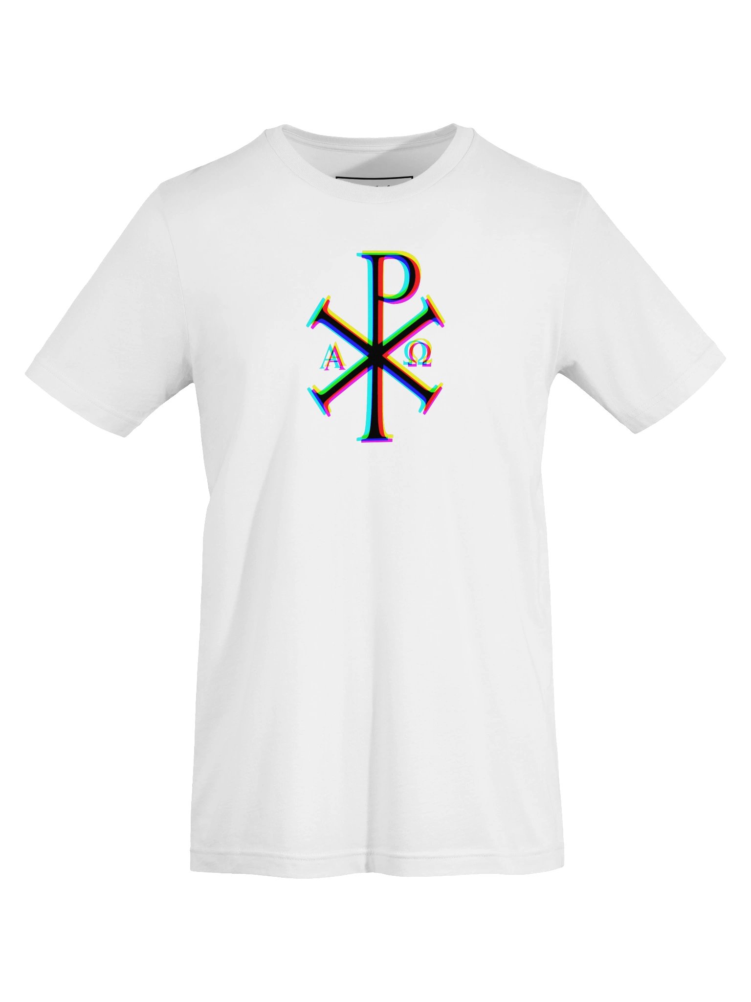 Chi Rho Colors T-Shirt (White) product image (5)