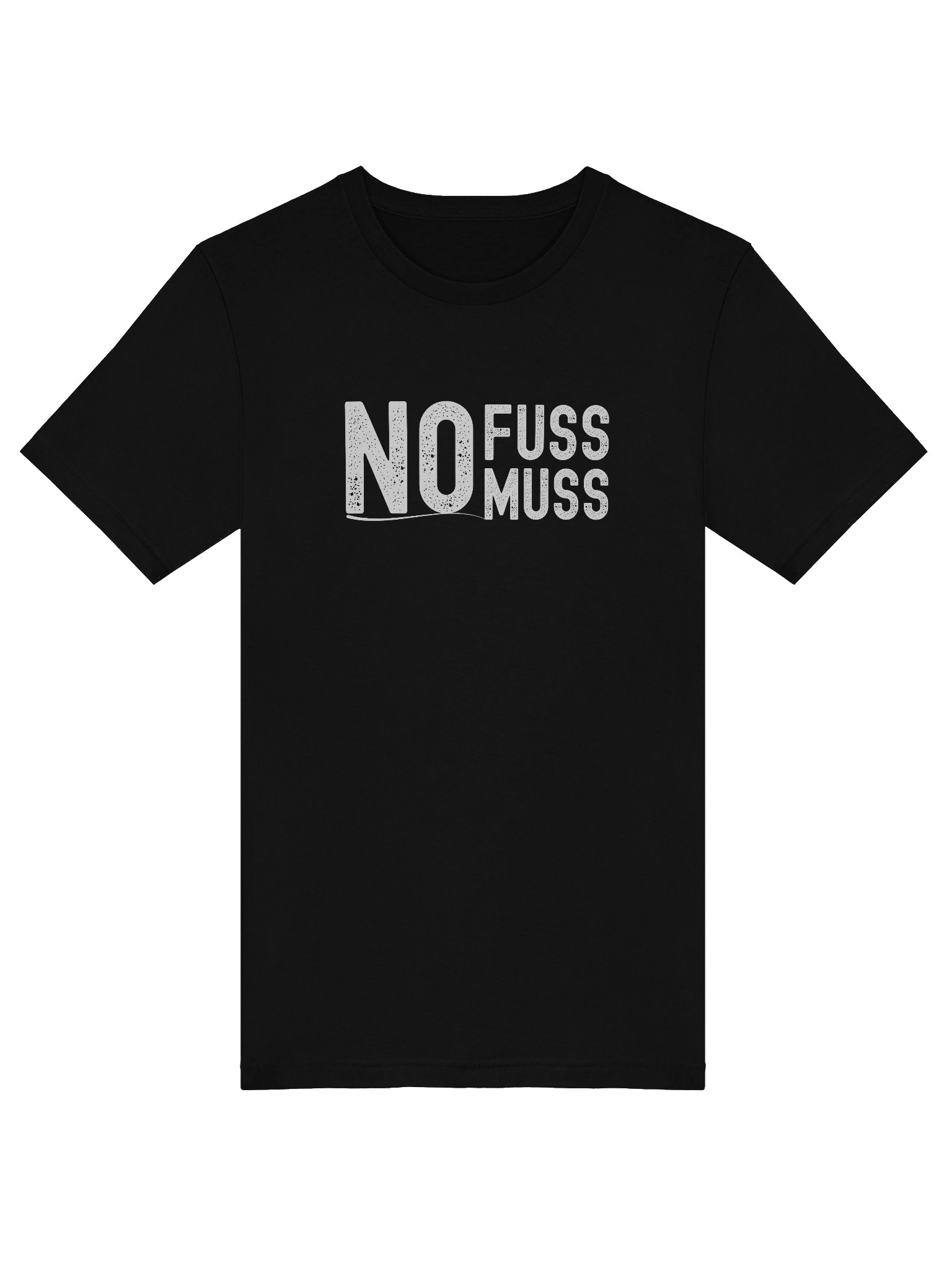 Uncluttered Style Tee | No Fuss No Muss Graphic | Bella+Canvas Supersoft Cotton product image (5)